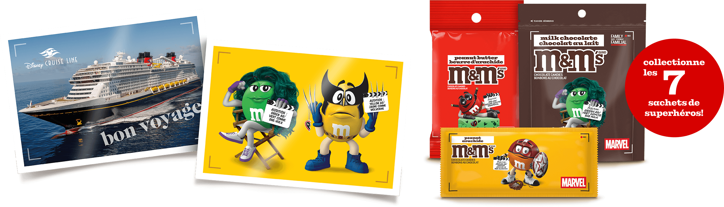 Grab a pack for a chance to win† a heroic cruise adventure.