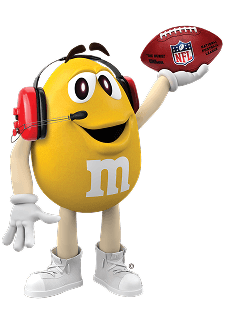 Yellow M&M'S
